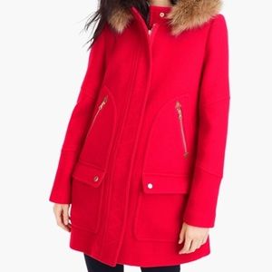 J.Crew Chateau parka in Italian stadium-cloth wool💋